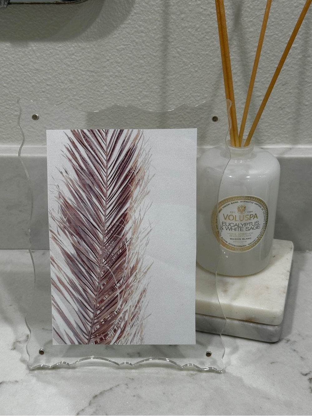 Clear Acrylic Photo Frame